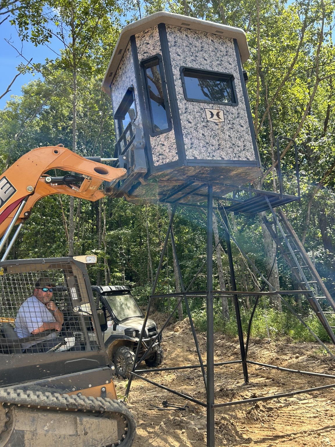 Shooting house installation