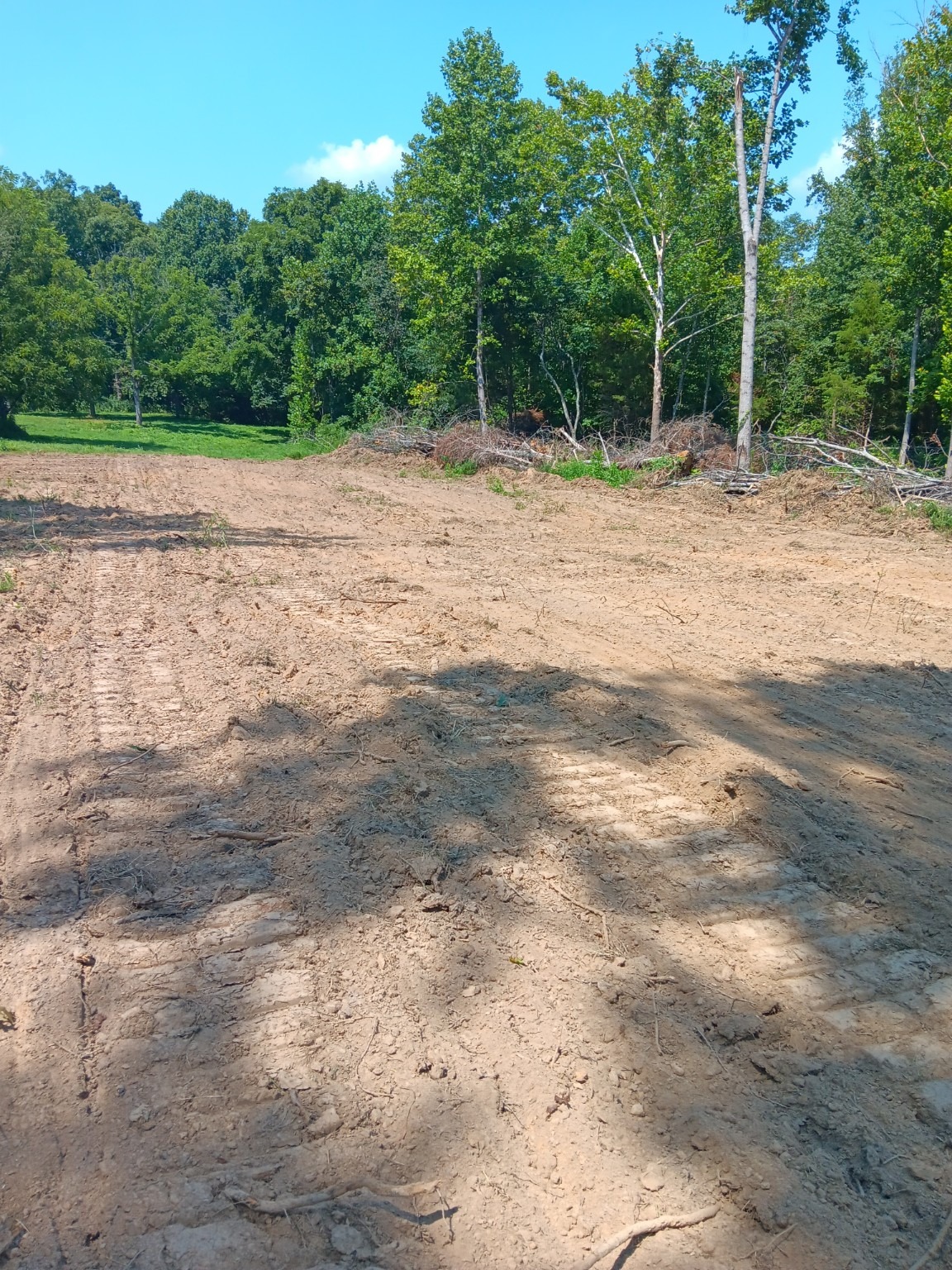 Cleared land ready for use